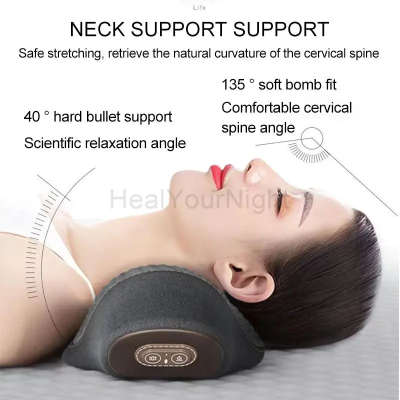 Electric Massager Cervical Pillow