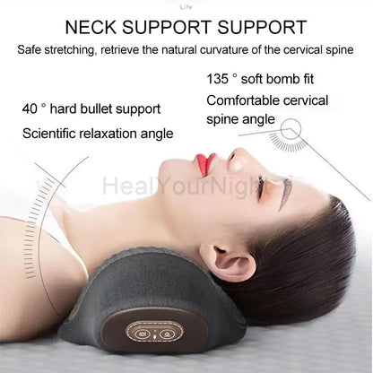 Electric Massager Cervical Pillow